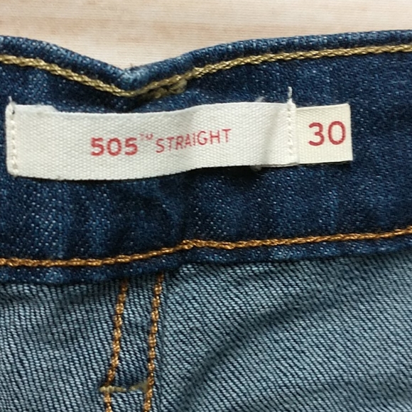 Levi's Women's 505 STRAIGHT Jeans Size 30 - Picture 9 of 10